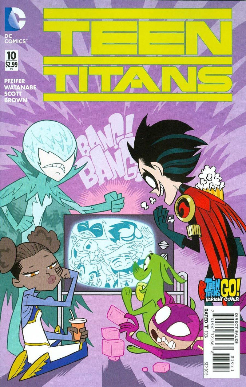 TEEN TITANS VOL 5 #10 TEEN TITANS GO VAR ED