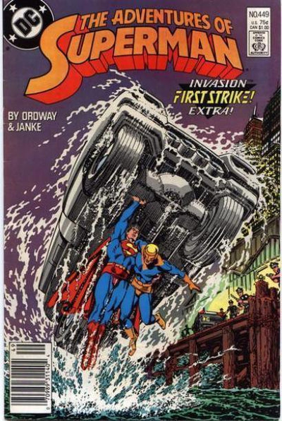 THE ADVENTURES OF SUPERMAN #449