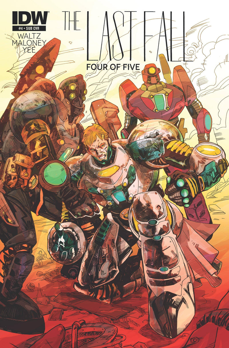 THE LAST FALL #4 SUBSCRIPTION VAR