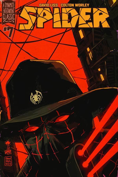 THE SPIDER #7 15 COPY FRANCAVILLA VIRGIN INCV