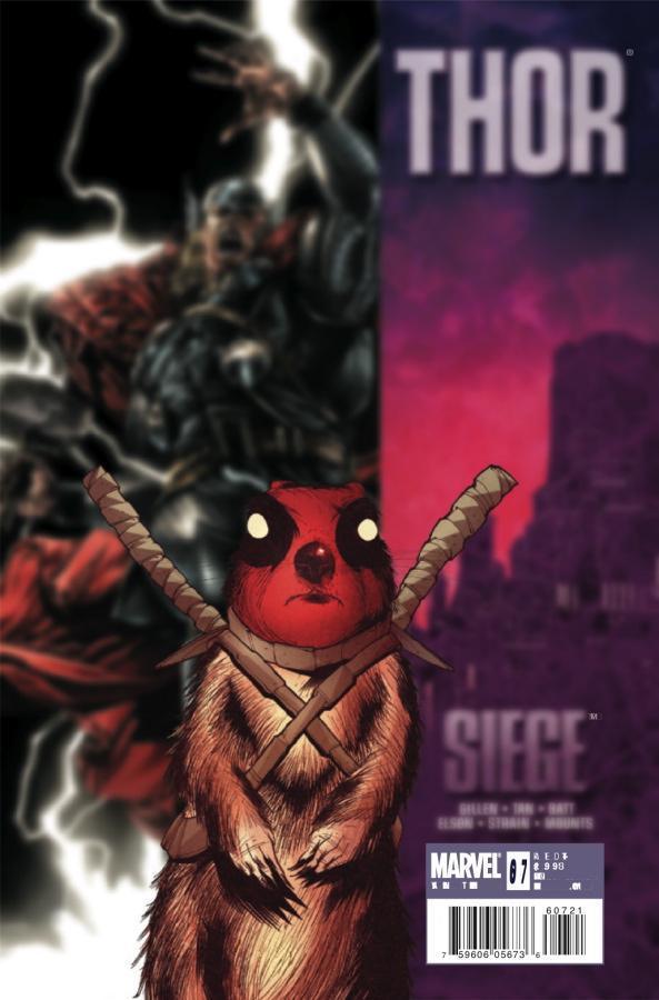 THOR VOL 3 #607 DEADPOOL VAR SIEGE