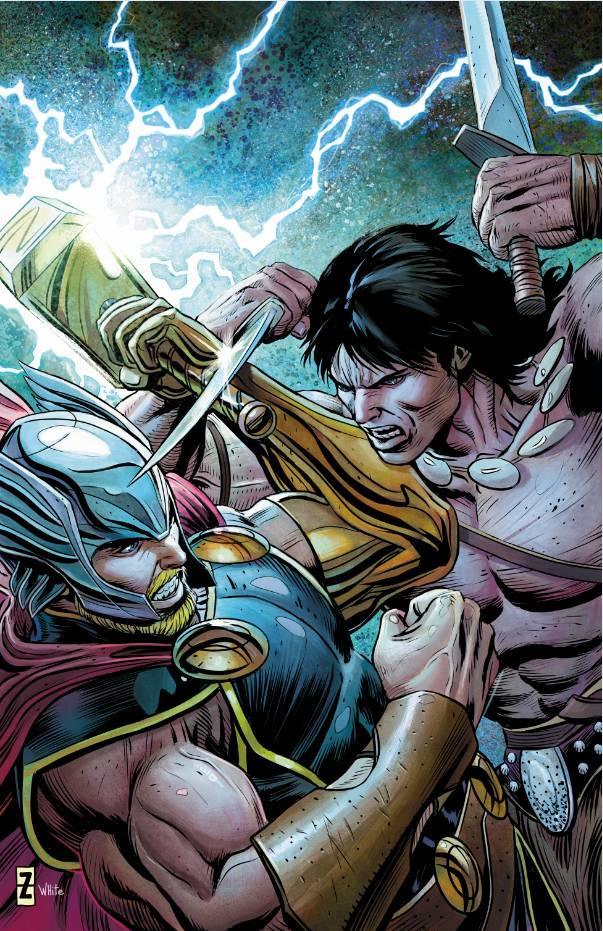 THOR VOL 5 #8 ZIRCHER CONAN VAR