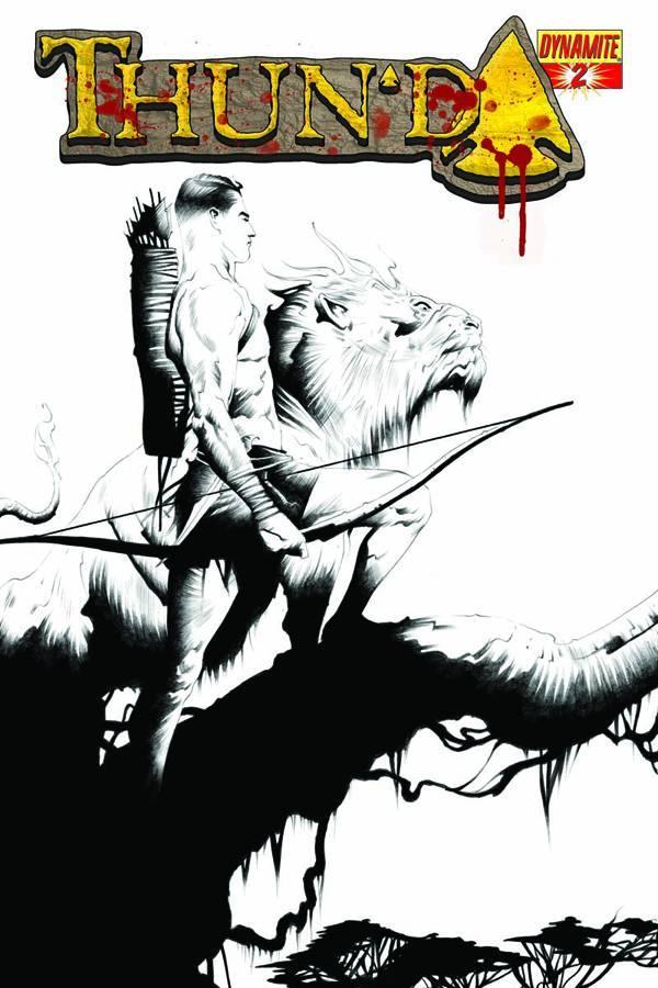 THUNDA VOL 2 #2 15 COPY LEE B&W INCV