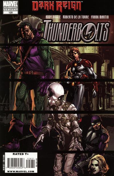 THUNDERBOLTS #129 DE LA TORRE 2ND PTG VAR