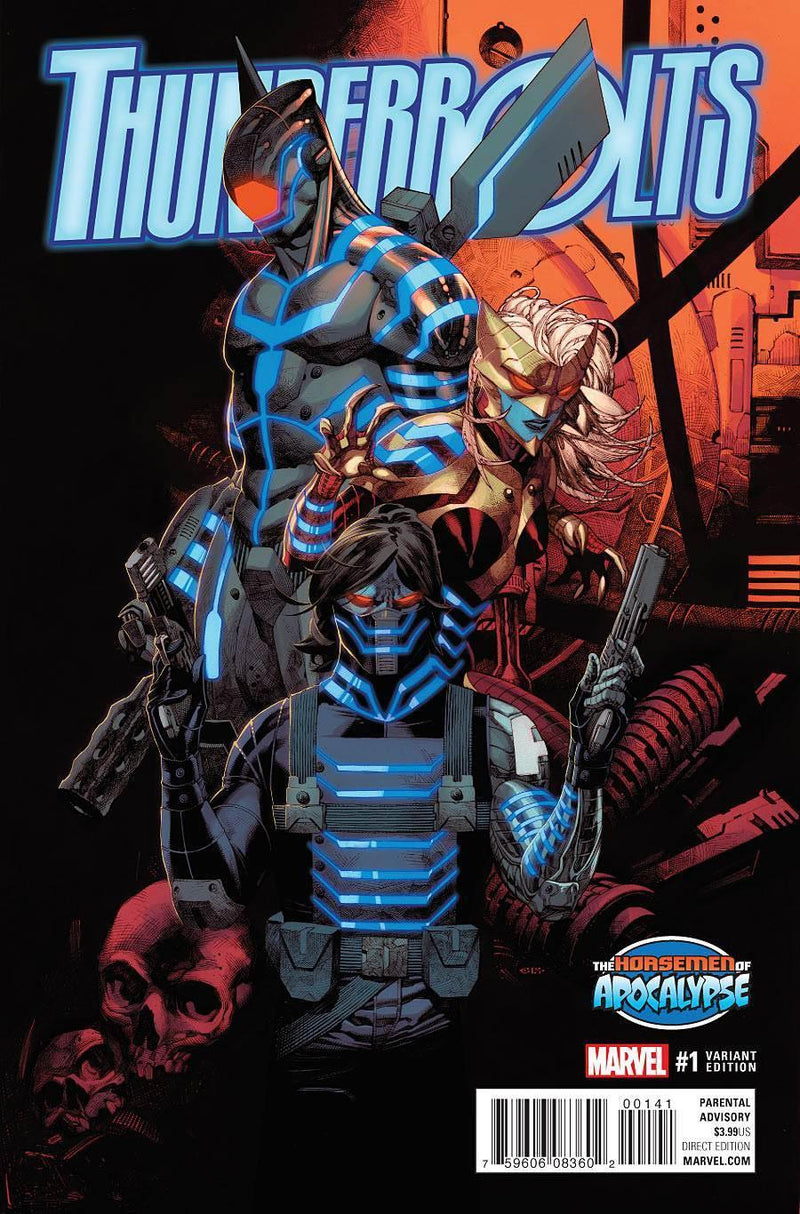 THUNDERBOLTS VOL 3 #1 STEVENS AOA VAR