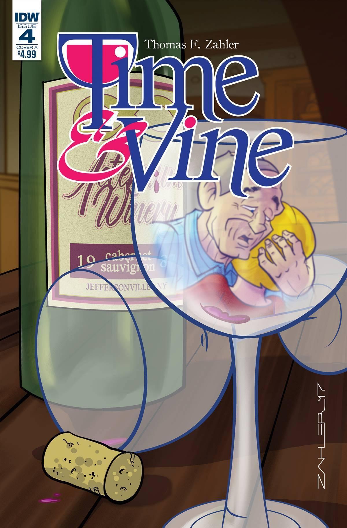 TIME & VINE #4 CVR A ZAHLER - Kings Comics