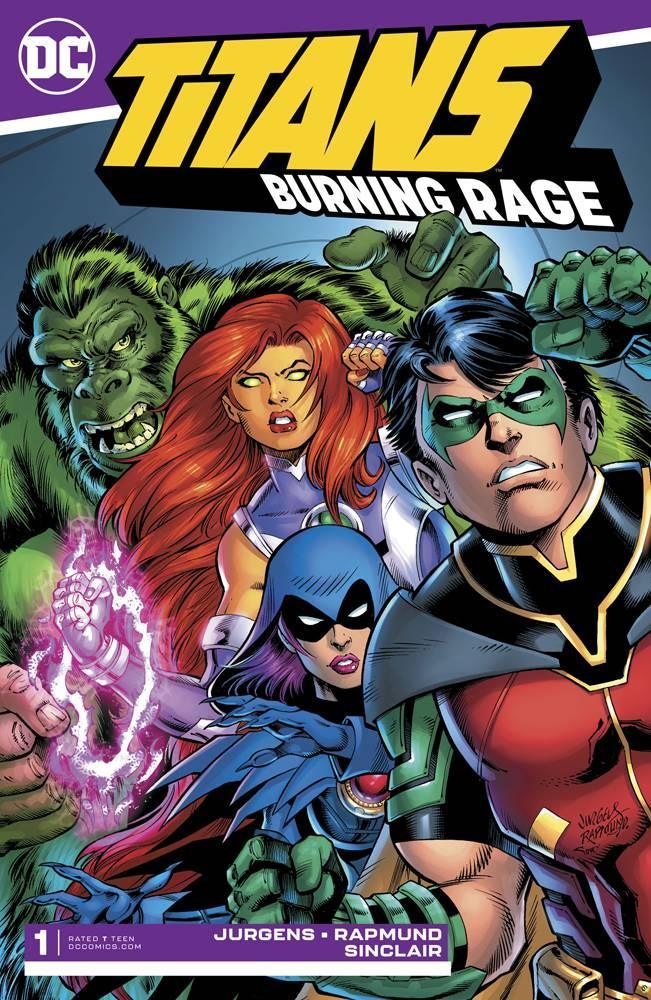 TITANS BURNING RAGE #1 - Kings Comics