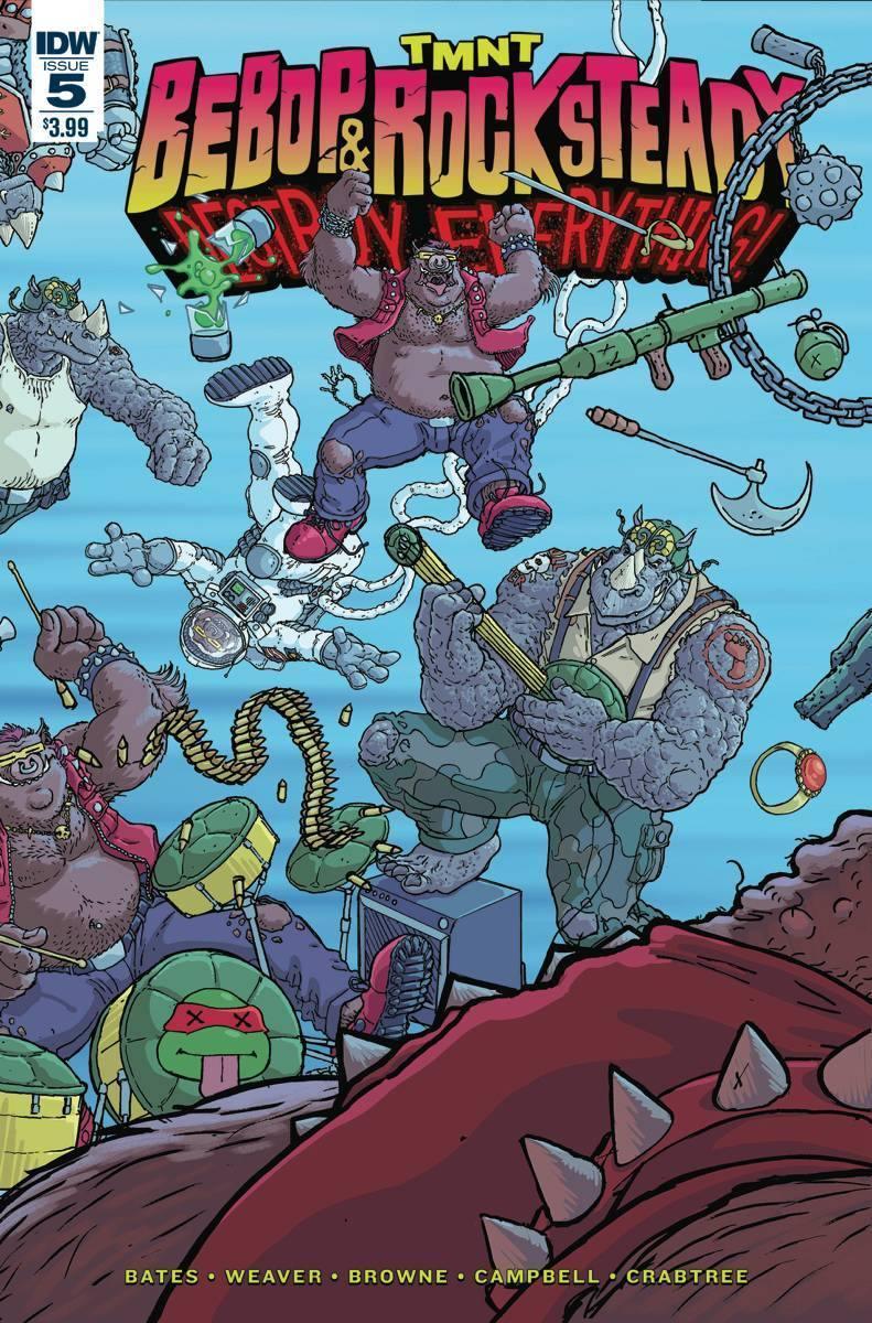 TMNT BEBOP & ROCKSTEADY DESTROY EVERYTHING #5 - Kings Comics