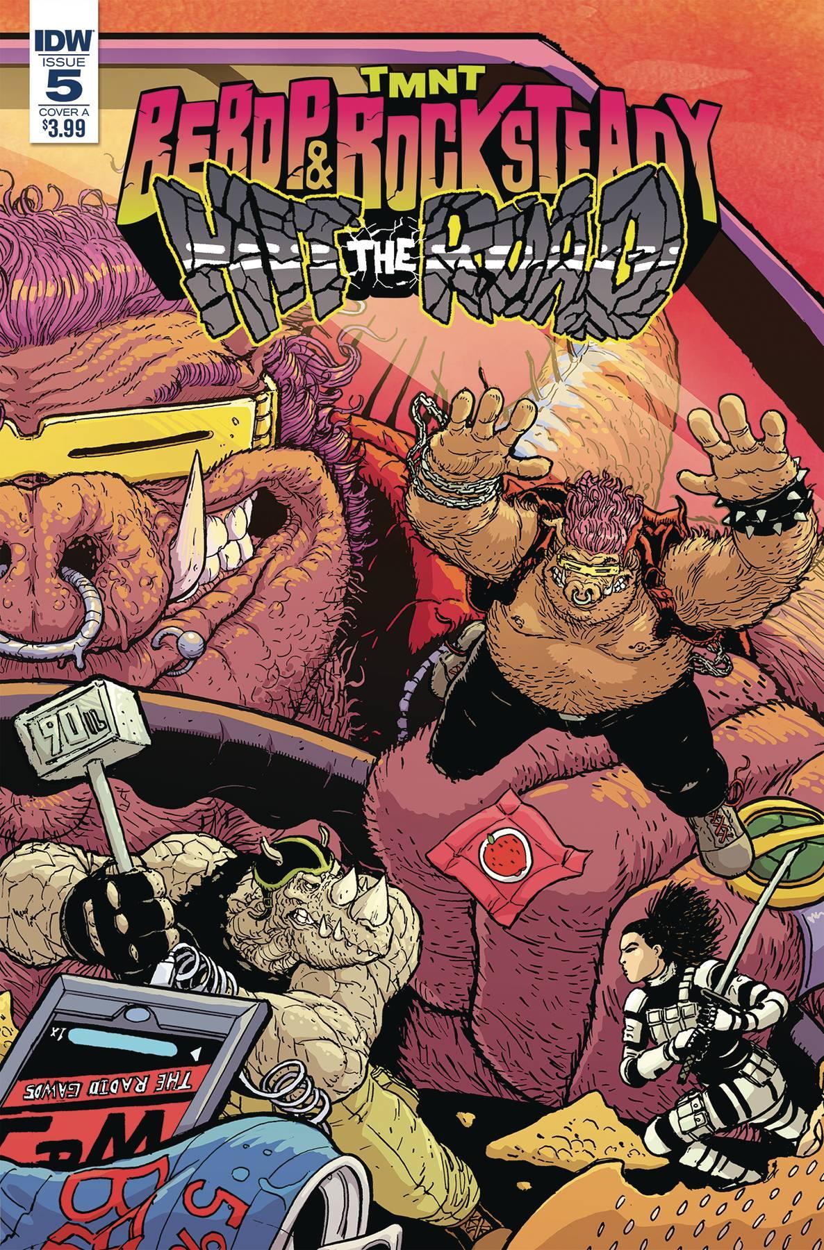 TMNT BEBOP ROCKSTEADY HIT THE ROAD #5 CVR A PITARRA - Kings Comics