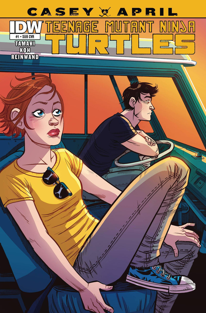 TMNT CASEY & APRIL #1 SUBSCRIPTION VAR