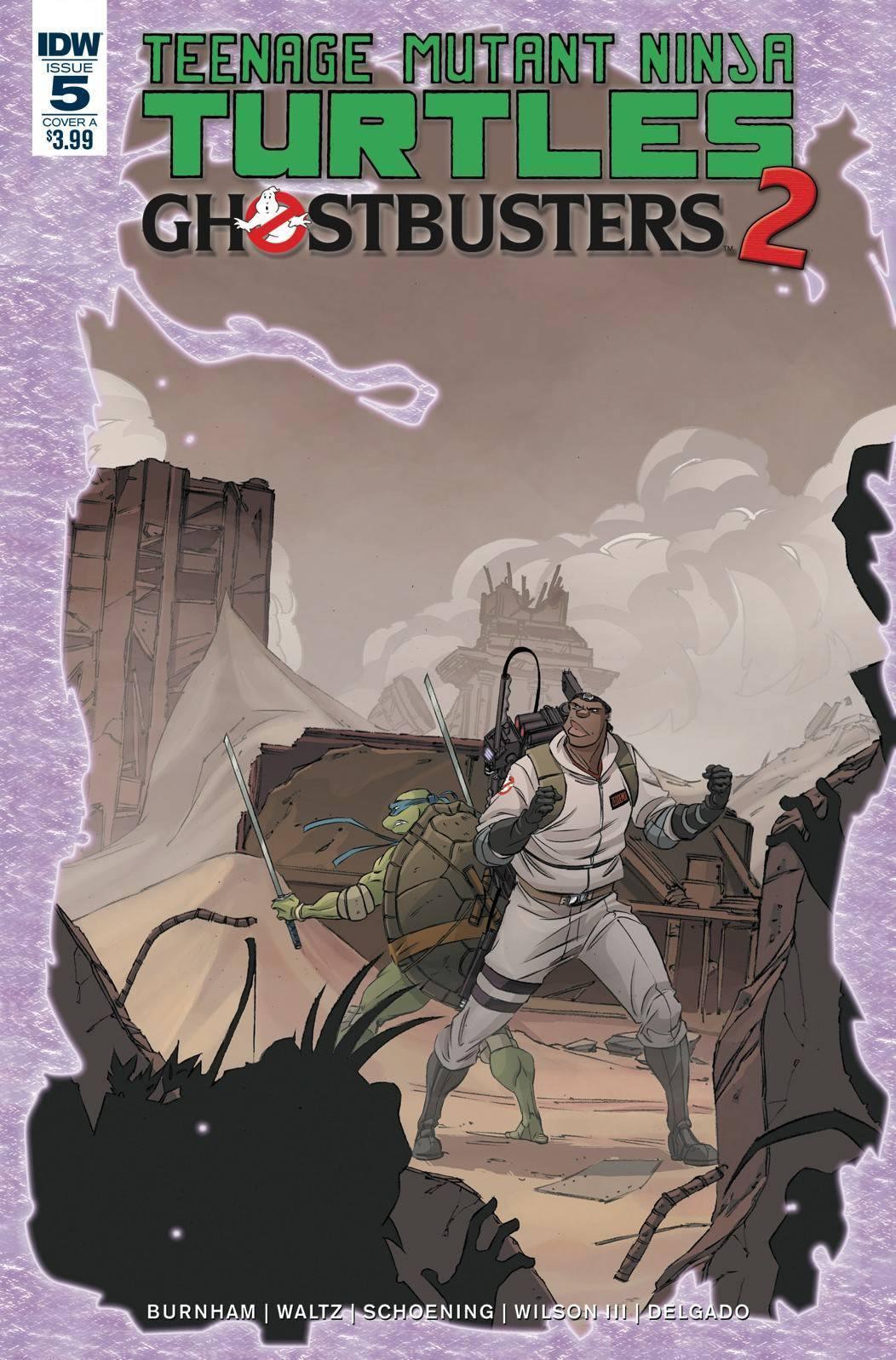TMNT GHOSTBUSTERS II #5 CVR A SHOENING - Kings Comics