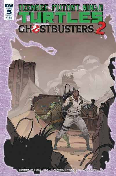 TMNT GHOSTBUSTERS II #5 CVR A SHOENING