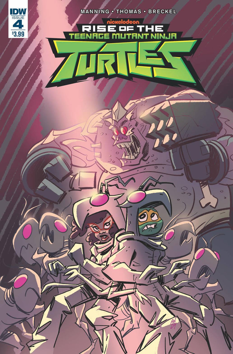 TMNT RISE OF THE TMNT #4 SURIANO CVR