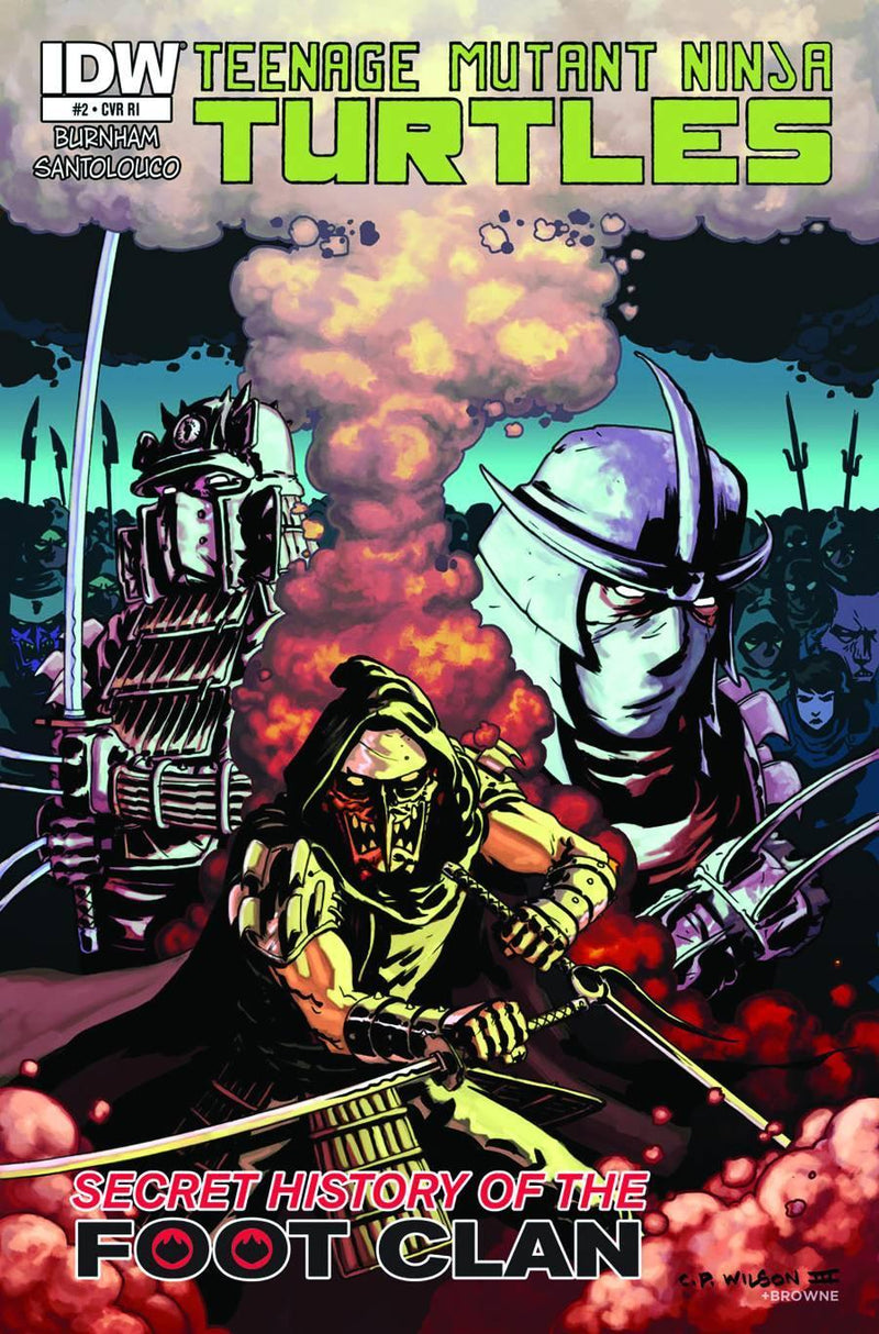 TMNT SECRET FOOT CLAN #2 10 COPY INCV