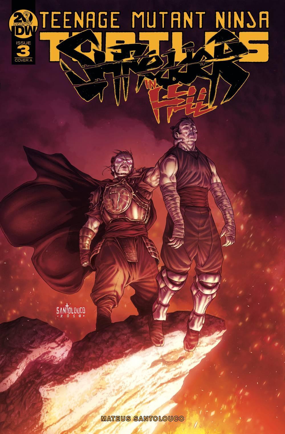 TMNT SHREDDER IN HELL #3 CVR A SANTOLOUCO - Kings Comics