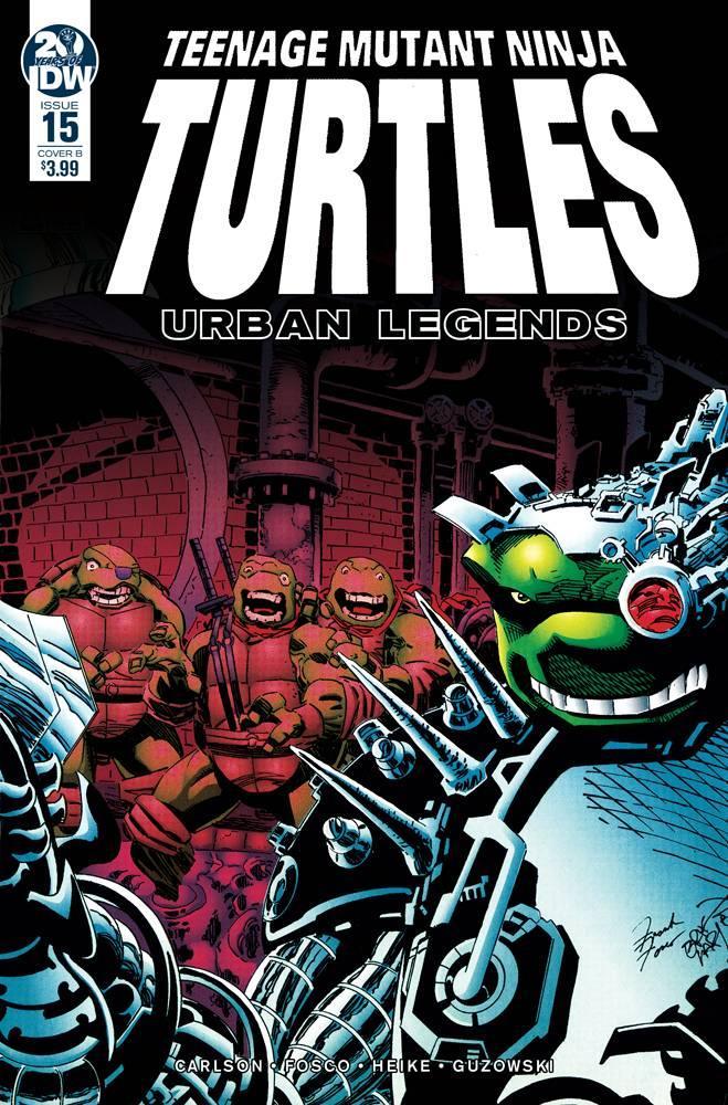 TMNT URBAN LEGENDS #15 CVR B FOSCO & LARSEN - Kings Comics