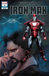 TONY STARK IRON MAN #1 SILVER CENTURION ARMOR VAR - Kings Comics