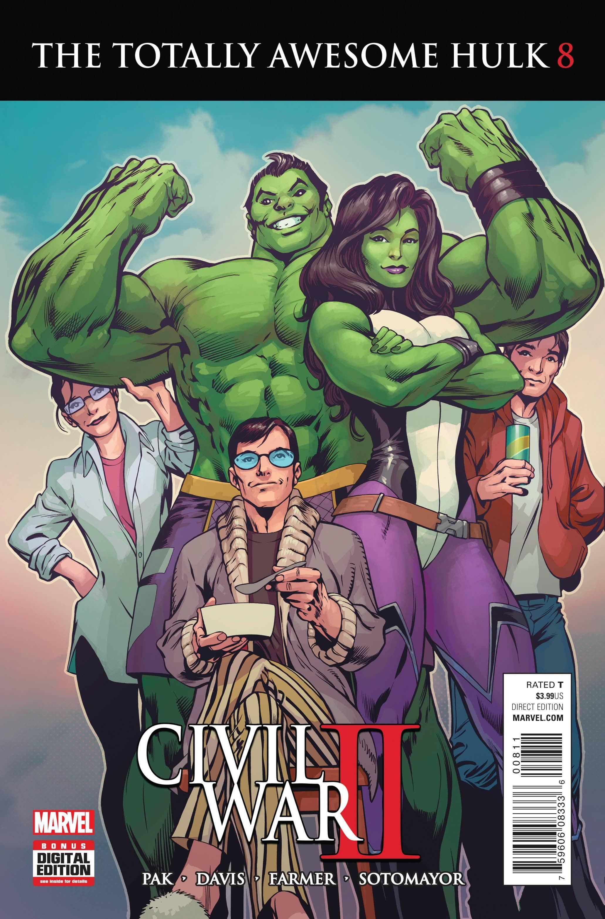 TOTALLY AWESOME HULK #8 CW2 - Kings Comics