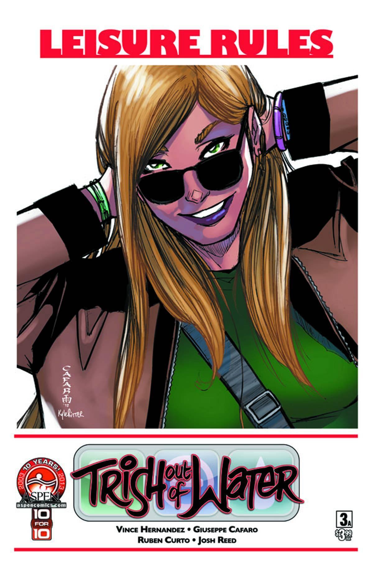 TRISH OUT OF WATER #3 DIRECT MARKET CVR - Kings Comics