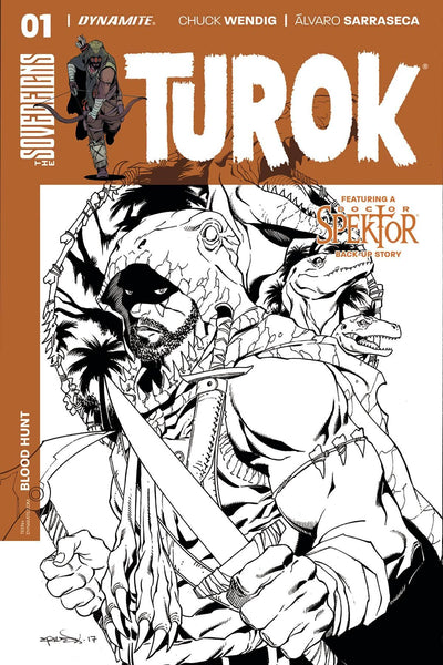 TUROK VOL 3 #1 10 COPY LOPRESTI B&W INCV