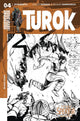 TUROK VOL 3 #4 CVR C 10 COPY SARRASECA B&W INCV