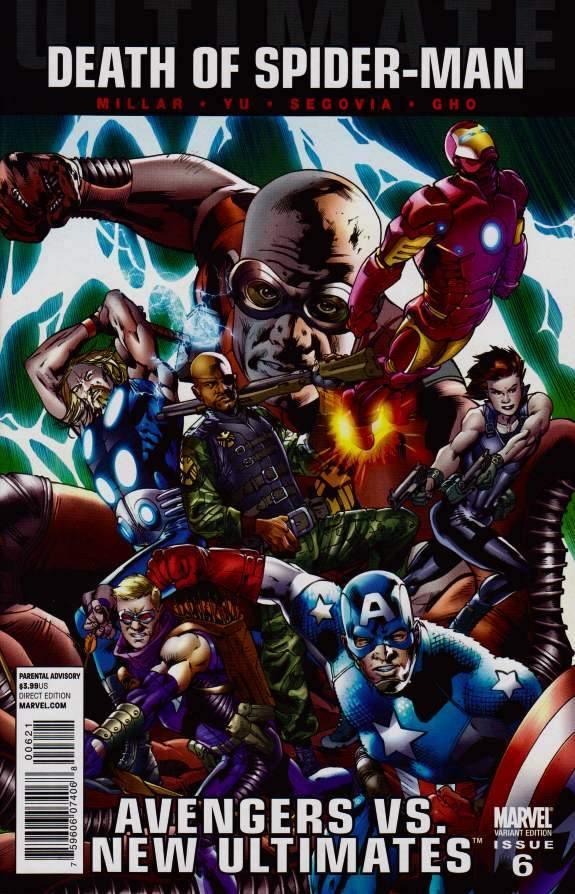 ULTIMATE AVENGERS VS NEW ULTIMATES #6 HITCH VAR DOSM - Kings Comics