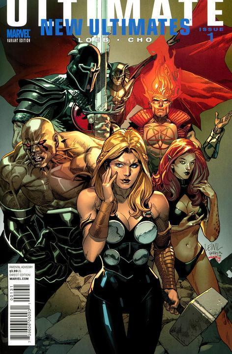 ULTIMATE COMICS NEW ULTIMATES #1 VILLAIN VAR