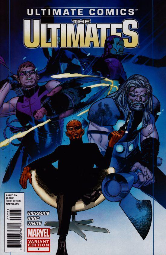 ULTIMATES (2011) #7 COIPEL VAR WITH DIG CDE