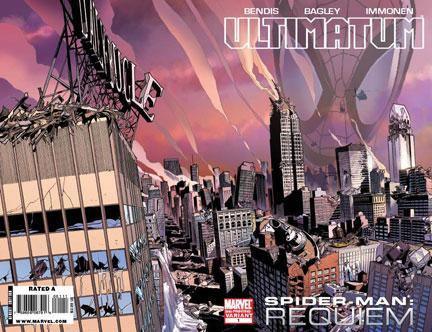 ULTIMATUM SPIDER-MAN REQUIEM #1 2ND PTG IMMONEN VAR - Kings Comics