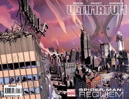 ULTIMATUM SPIDER-MAN REQUIEM #1 2ND PTG IMMONEN VAR