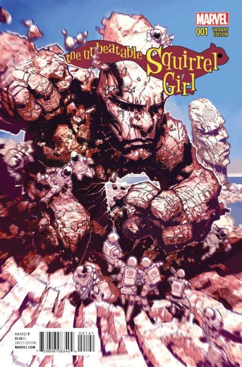 UNBEATABLE SQUIRREL GIRL VOL 2 #1 KIRBY MONSTER VAR