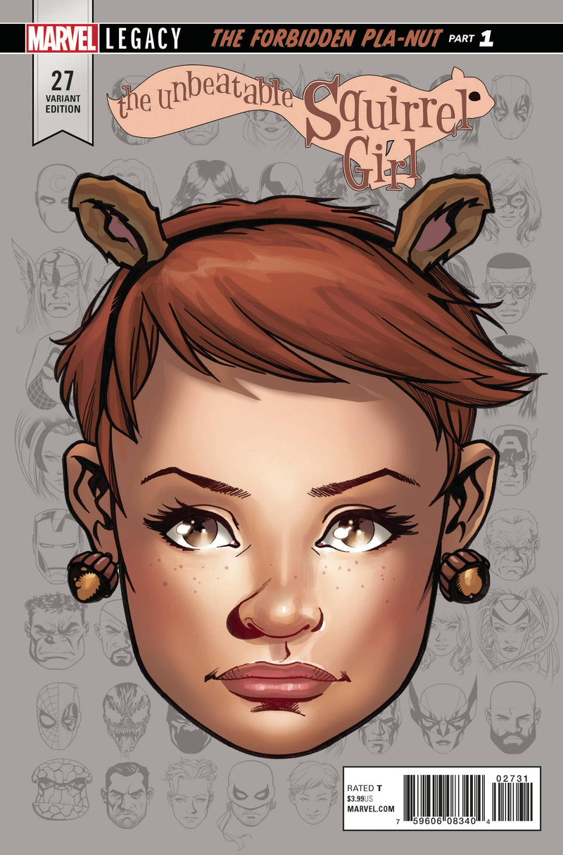 UNBEATABLE SQUIRREL GIRL VOL 2 #27 MCKONE LEGACY HEADSHOT VAR LEG