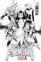 UNCANNY AVENGERS #1 COIPEL SKETCH VAR