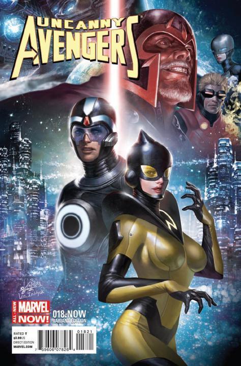UNCANNY AVENGERS #18.NOW IN HYUK LEE VAR ANMN