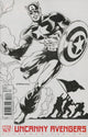 UNCANNY AVENGERS (2015) #11 STERANKO CAPTAIN AMERICA B&W VAR
