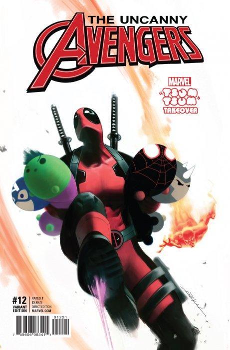 UNCANNY AVENGERS (2015) #12 DEKAL TSUM TSUM VAR