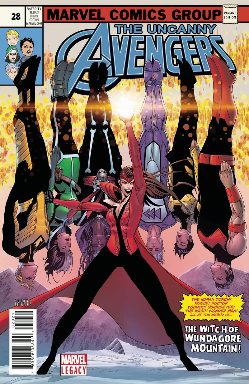 UNCANNY AVENGERS (2015) #28 2ND PTG MALIN VAR LEG