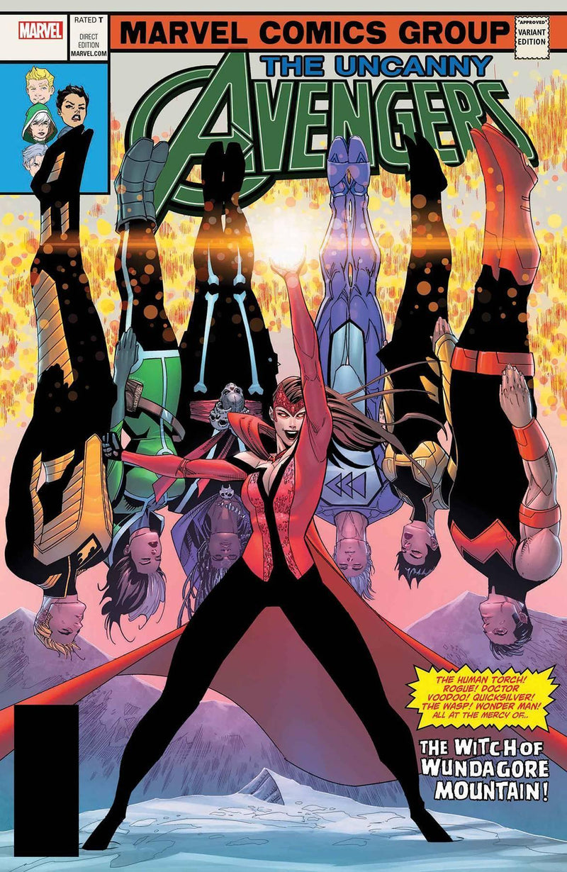 UNCANNY AVENGERS (2015) #28 MALIN LH VAR LEG (LENTICULAR COVER)