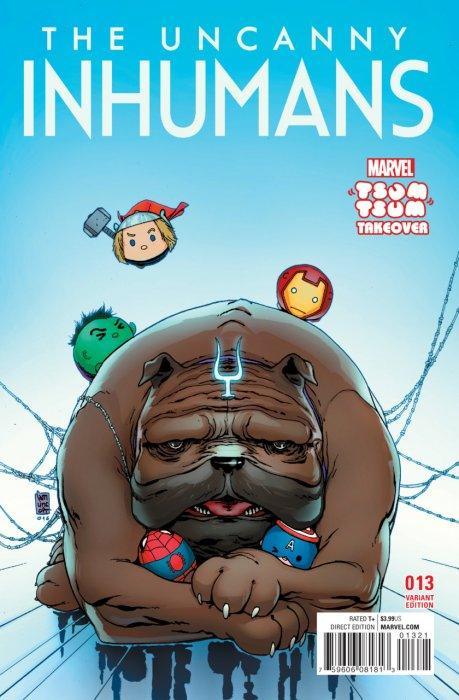 UNCANNY INHUMANS #13 CAMUNCOLI TSUM TSUM VAR CW2