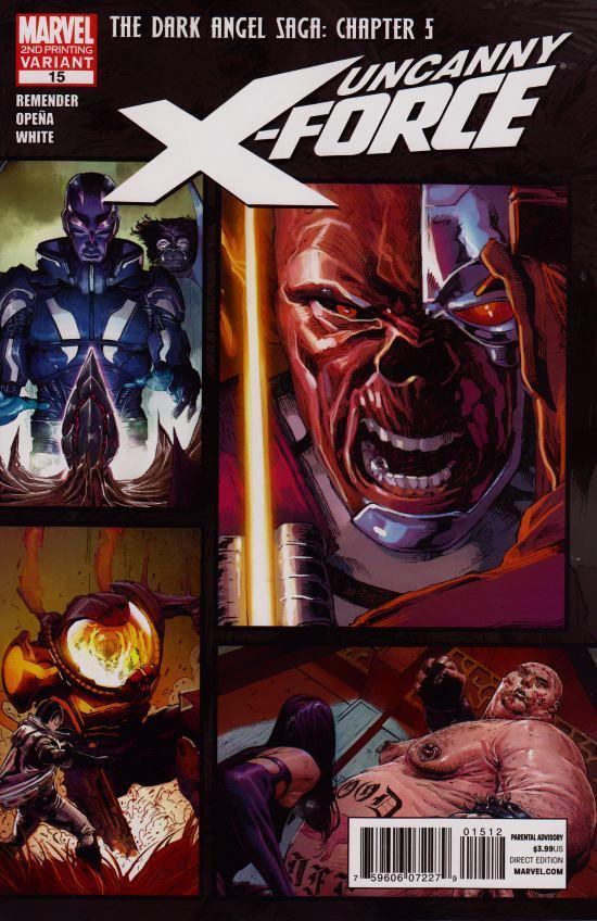 UNCANNY X-FORCE #15 2ND PTG OPENA VAR