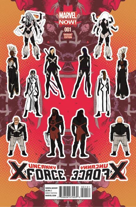 UNCANNY X-FORCE VOL 2 #1 DESIGN ANKA VAR NOW