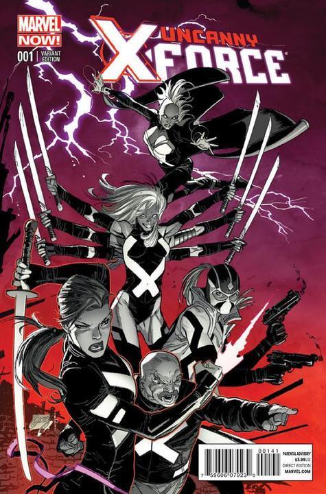 UNCANNY X-FORCE VOL 2 #1 GARNEY VAR NOW