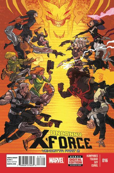UNCANNY X-FORCE VOL 2 #16 XFV