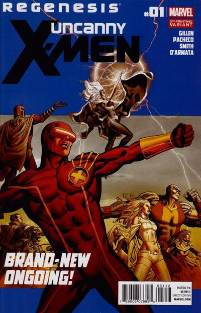 UNCANNY X-MEN VOL 2 #1 2ND PTG PACHECO VAR XREGB
