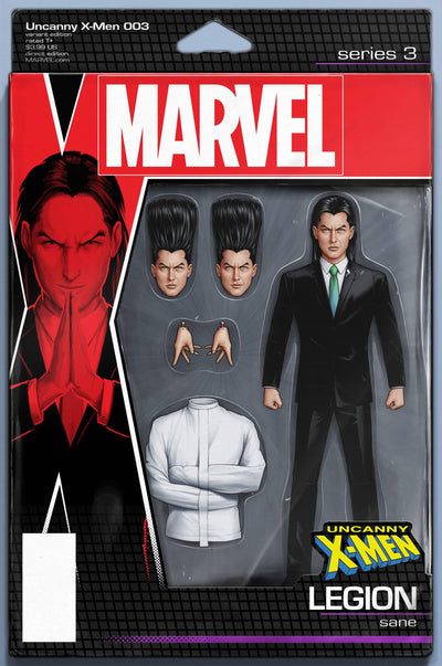 UNCANNY X-MEN VOL 5 #3 CHRISTOPHER ACTION FIGURE VAR
