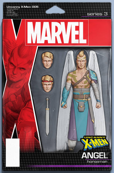 UNCANNY X-MEN VOL 5 #5 CHRISTOPHER ACTION FIGURE VAR