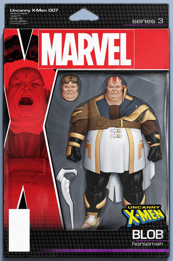 UNCANNY X-MEN VOL 5 #7 CHRISTOPHER ACTION FIGURE VAR