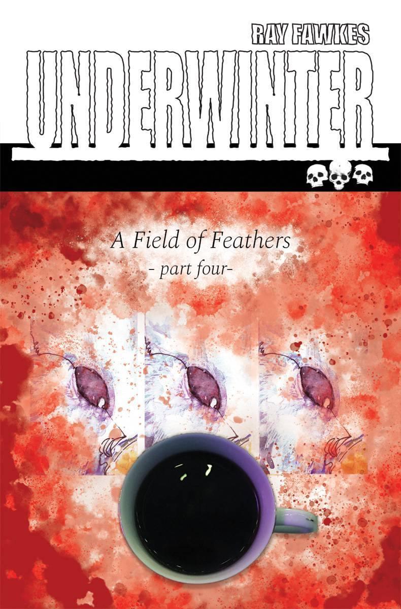 UNDERWINTER FIELD OF FEATHERS #4