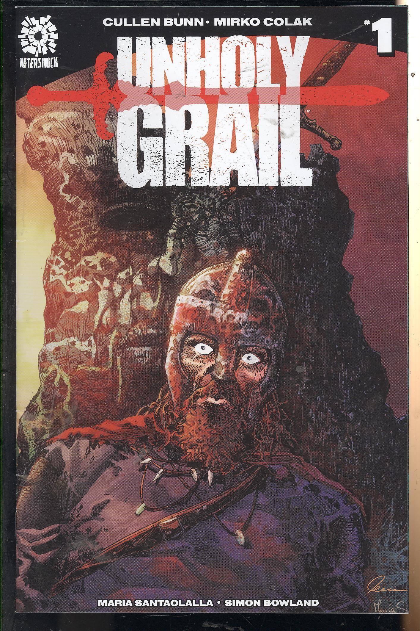 UNHOLY GRAIL #1 CVR A COLAK - Kings Comics