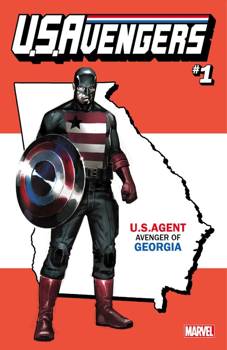 US AVENGERS #1 REIS GEORGIA STATE VAR NOW - Kings Comics
